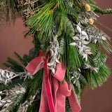 Blush Pink Holiday Wreath